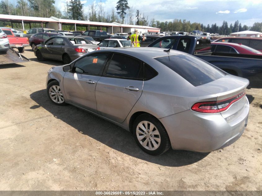 2014 DODGE DART SXT - 1C3CDFBB5ED902067