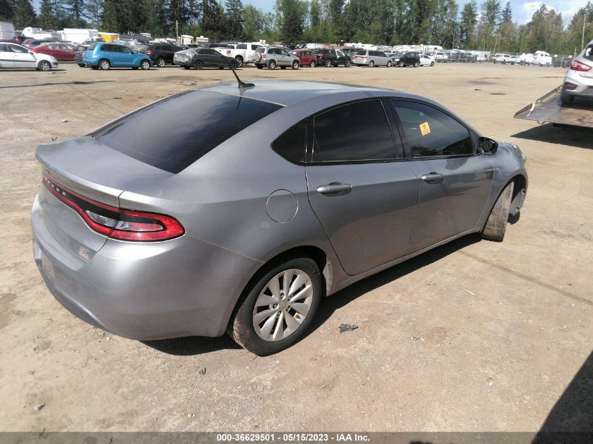 2014 DODGE DART SXT - 1C3CDFBB5ED902067