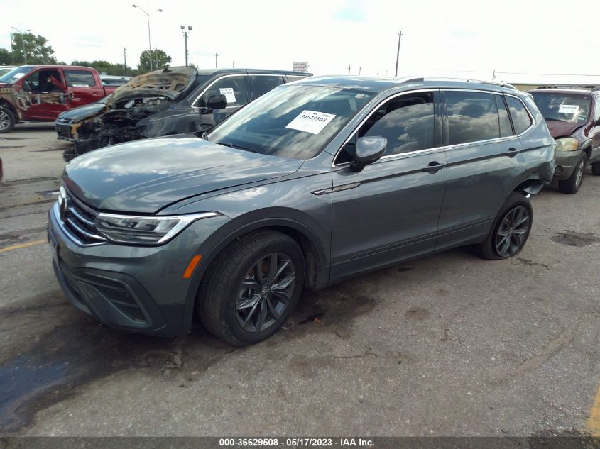 2022 VOLKSWAGEN TIGUAN SE - 3VV3B7AX4NM122152