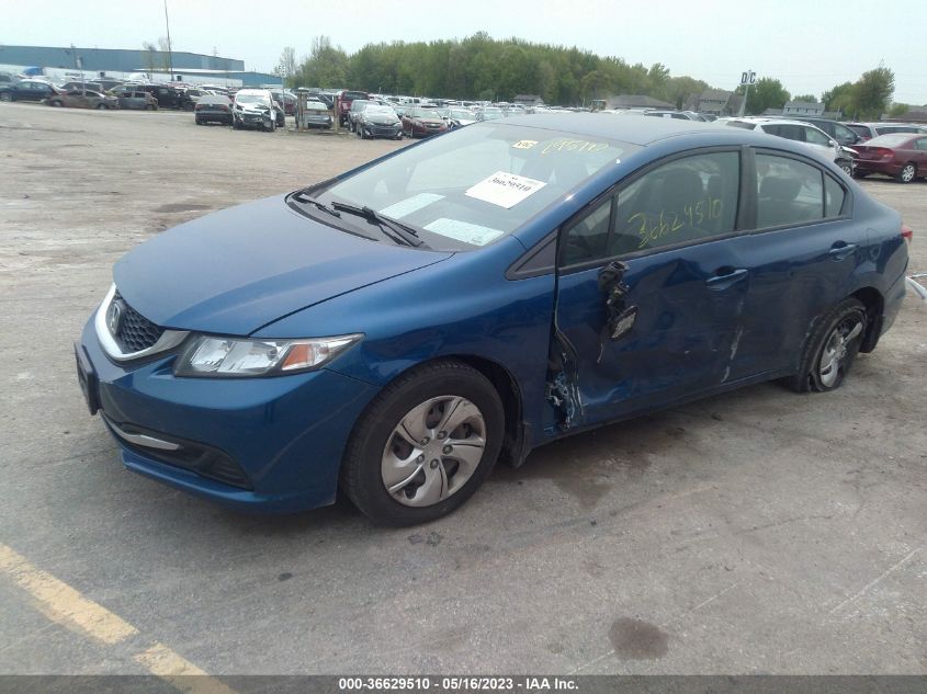 2013 HONDA CIVIC SDN LX - 19XFB2F5XDE078804