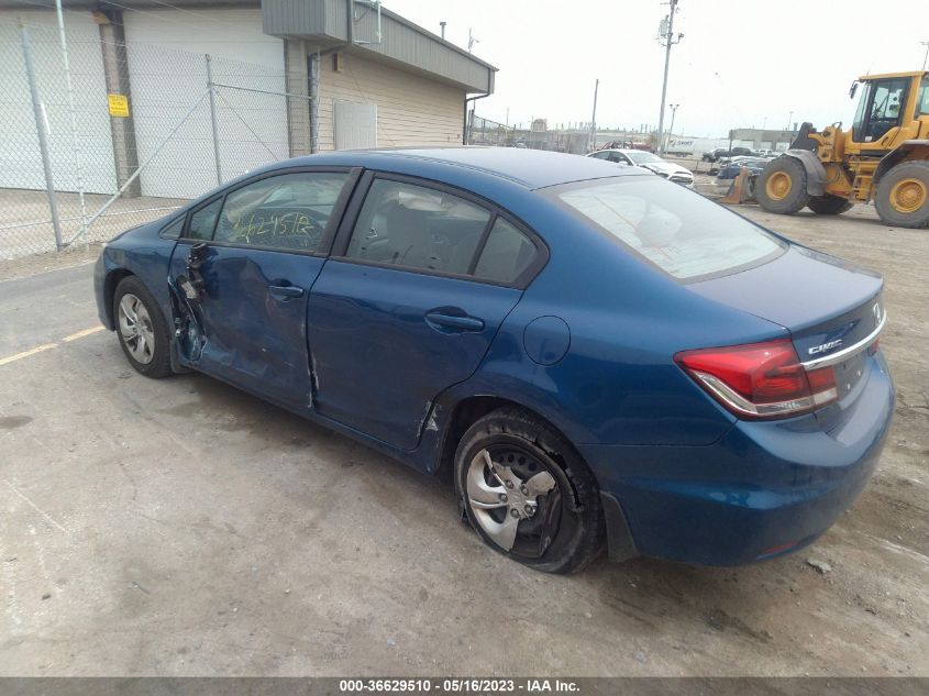 2013 HONDA CIVIC SDN LX - 19XFB2F5XDE078804