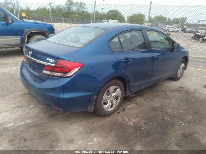 2013 HONDA CIVIC SDN LX - 19XFB2F5XDE078804