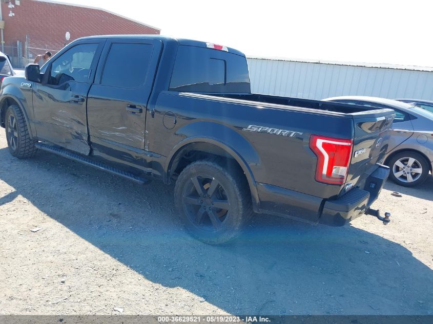 2015 FORD F-150 XL/LARIAT - 1FTEW1CFXFKE60757