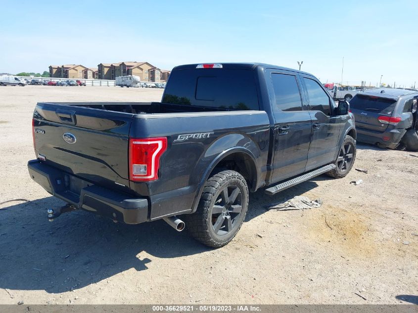 2015 FORD F-150 XL/LARIAT - 1FTEW1CFXFKE60757