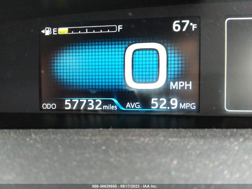 2019 TOYOTA PRIUS L ECO/LE/XLE/LIMITED - JTDKARFU2K3088460