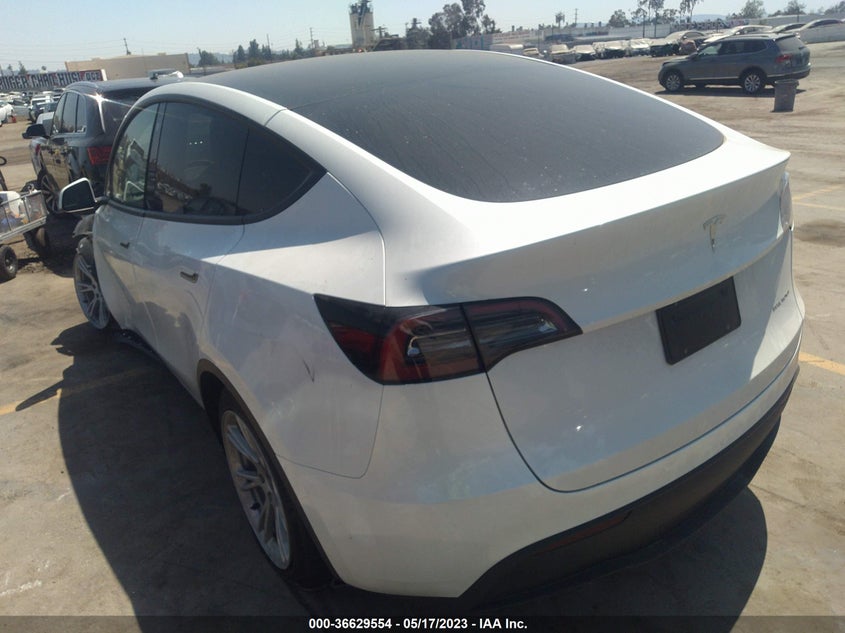 VIN 7SAYGAEE6PF617622 2023 TESLA MODEL Y LONG RANGE