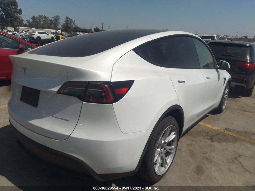 VIN 7SAYGAEE6PF617622 2023 TESLA MODEL Y LONG RANGE
