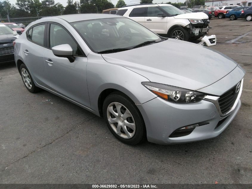 2018 MAZDA MAZDA3 4-DOOR SPORT - 3MZBN1U74JM162183