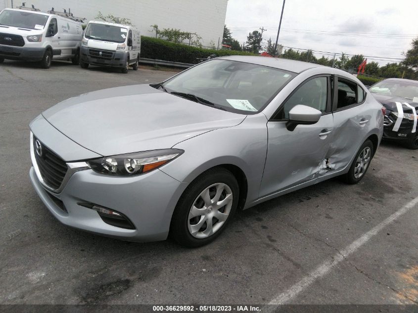 2018 MAZDA MAZDA3 4-DOOR SPORT - 3MZBN1U74JM162183