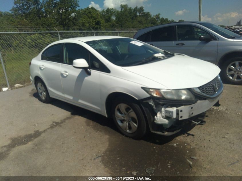 2013 HONDA CIVIC SDN LX - 19XFB2F54DE064347