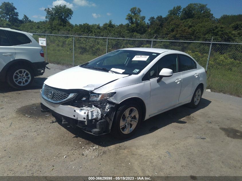 2013 HONDA CIVIC SDN LX - 19XFB2F54DE064347