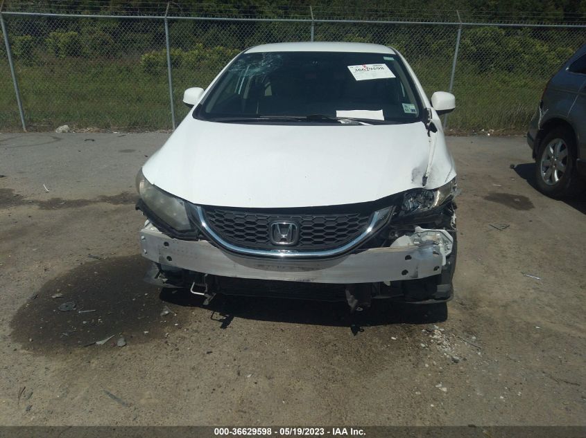 2013 HONDA CIVIC SDN LX - 19XFB2F54DE064347