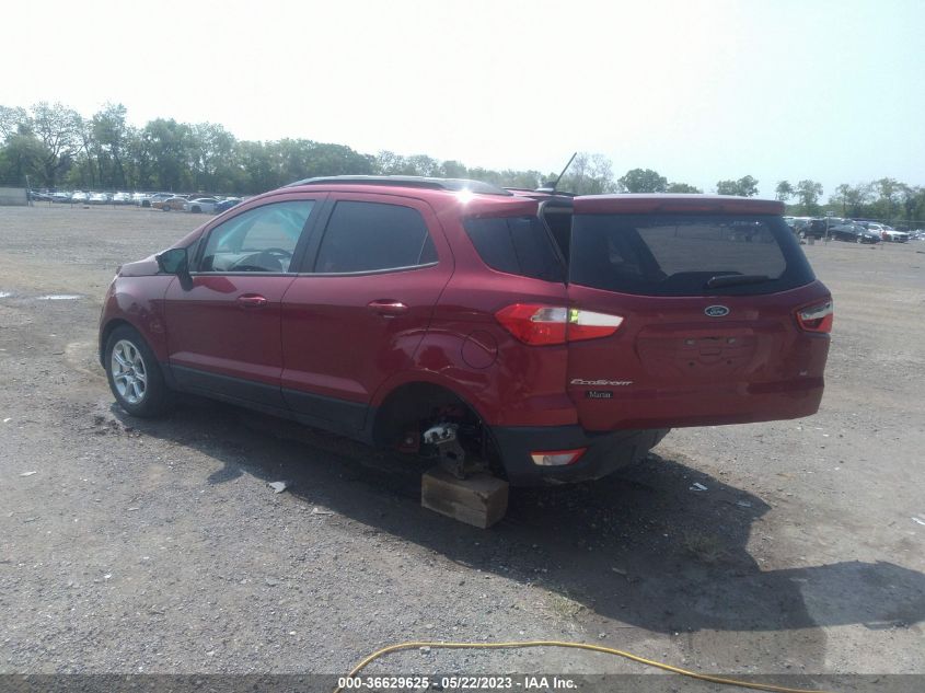 2021 FORD ECOSPORT SE - MAJ3S2GE0MC444591