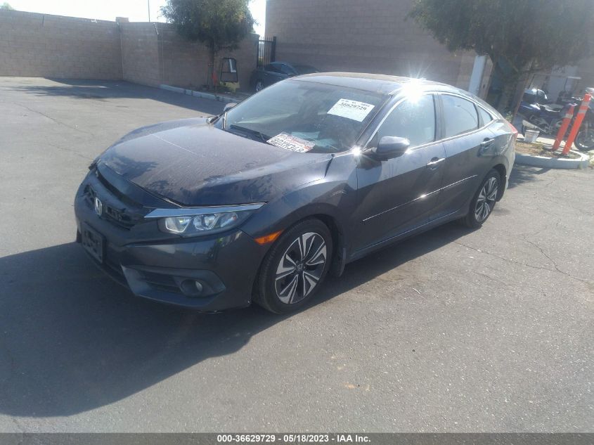 2017 HONDA CIVIC SEDAN EX-L - 19XFC1F77HE007445