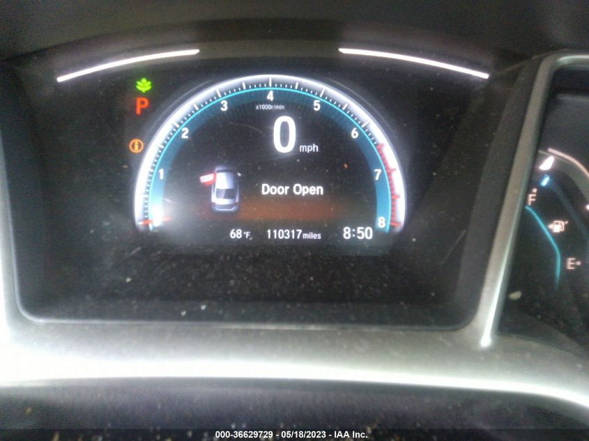 2017 HONDA CIVIC SEDAN EX-L - 19XFC1F77HE007445
