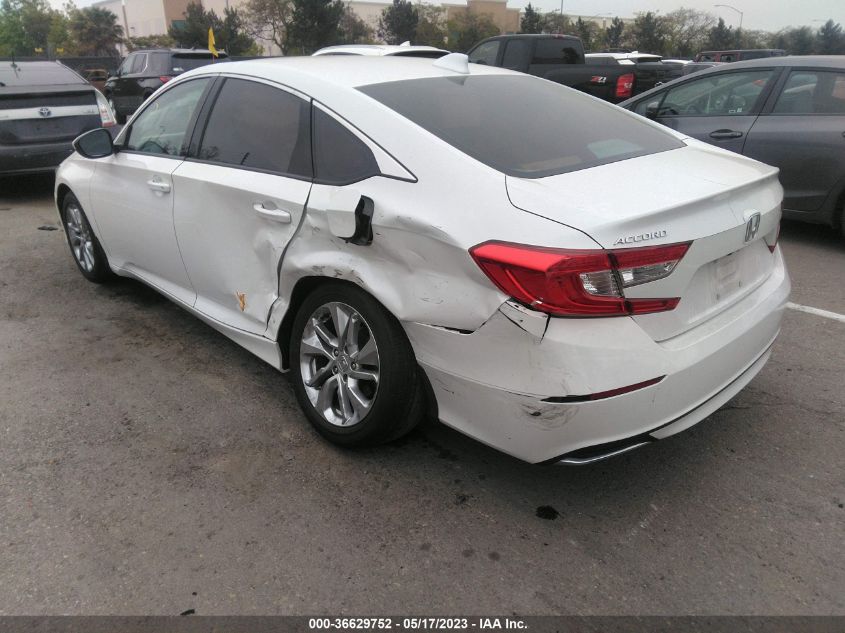 2019 HONDA ACCORD SEDAN LX 1.5T - 1HGCV1F11KA134776