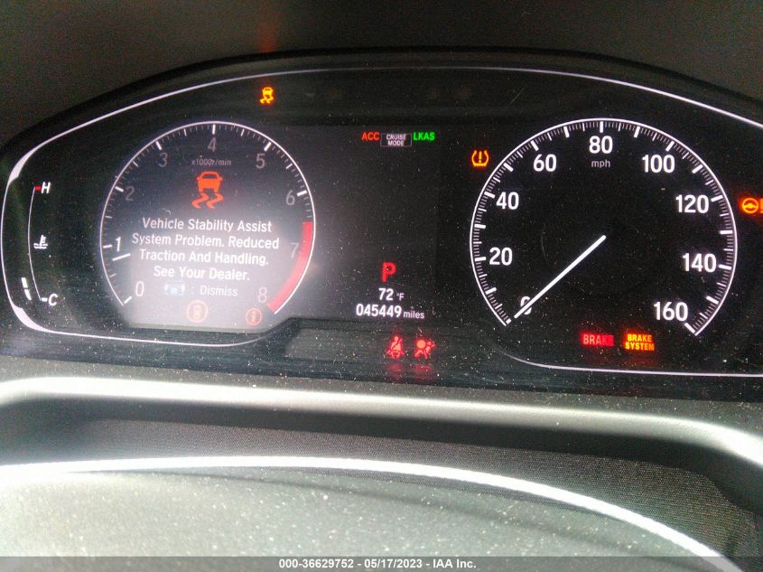 2019 HONDA ACCORD SEDAN LX 1.5T - 1HGCV1F11KA134776