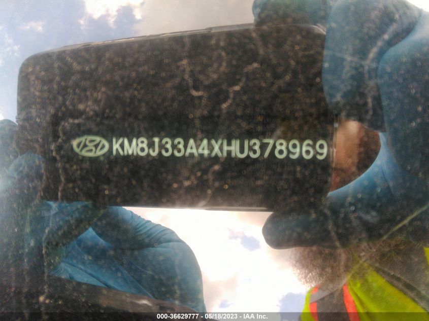 2017 HYUNDAI TUCSON SE - KM8J33A4XHU378969
