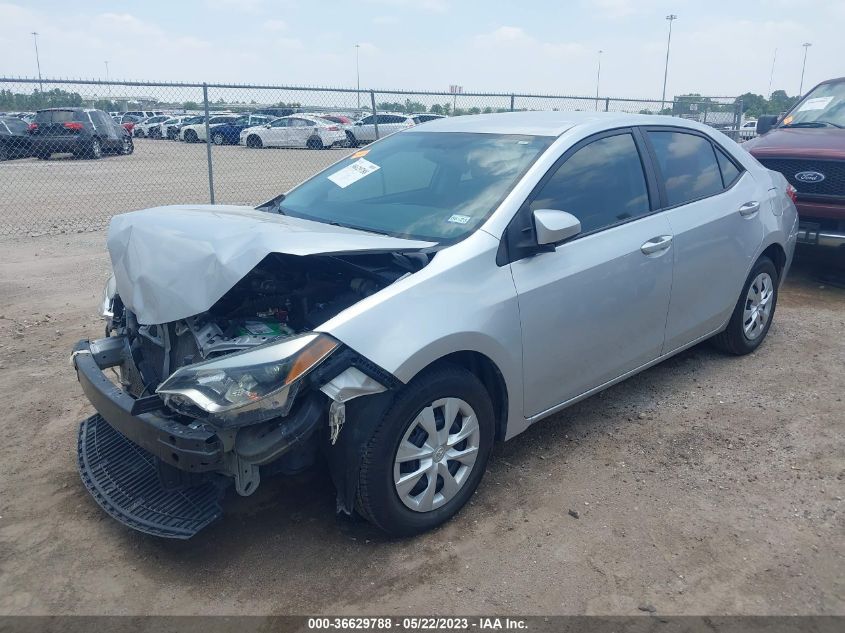 2016 TOYOTA COROLLA L/LE/S/S PLUS/LE PLUS - 2T1BURHE7GC614545