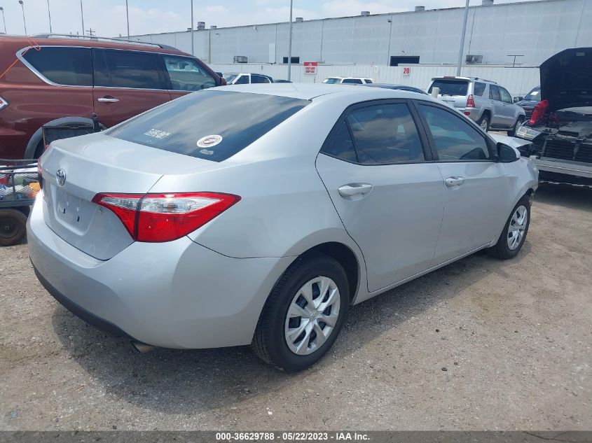 2016 TOYOTA COROLLA L/LE/S/S PLUS/LE PLUS - 2T1BURHE7GC614545