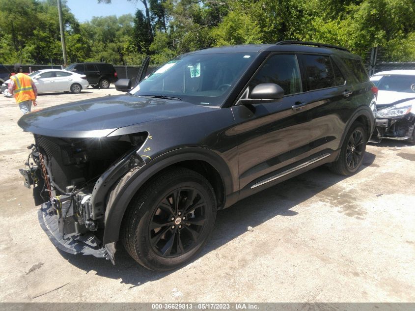 2020 FORD EXPLORER XLT - 1FMSK8DHXLGB35544