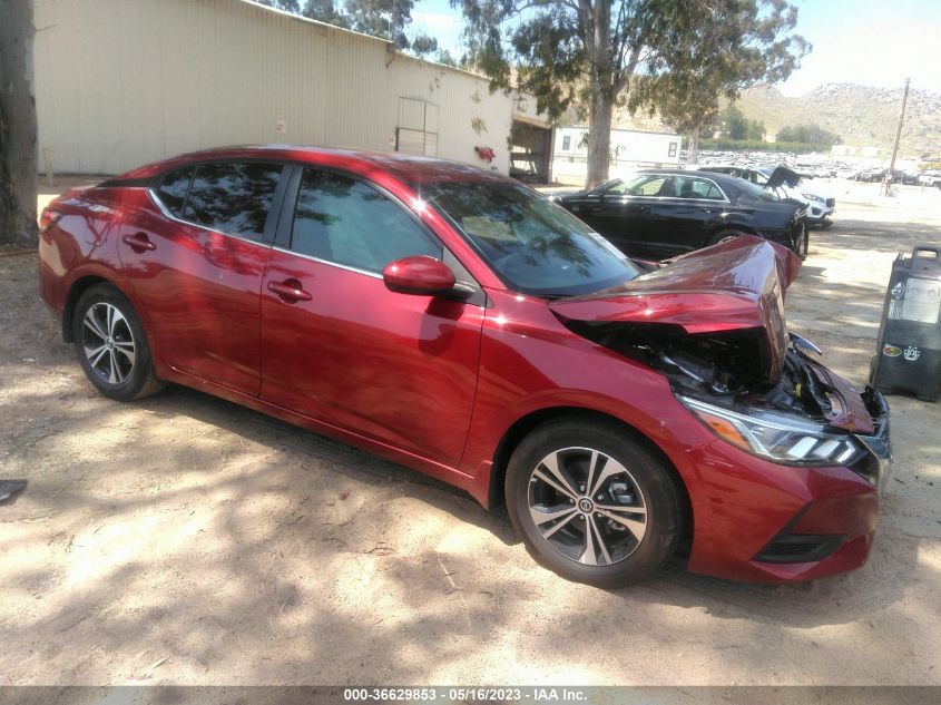 2022 NISSAN SENTRA SV - 3N1AB8CV1NY292276