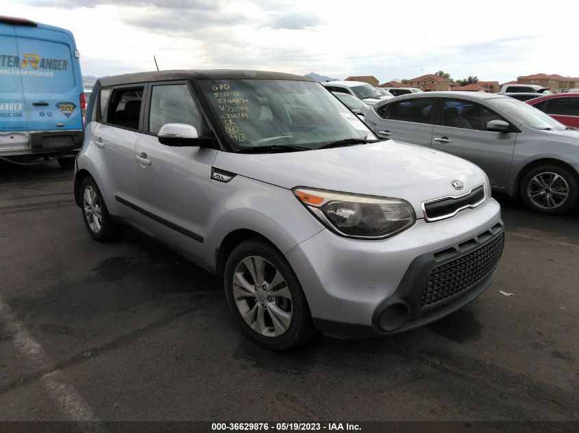 2014 KIA SOUL + - KNDJP3A57E7731194