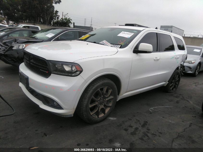 2016 DODGE DURANGO LIMITED - 1C4RDJDG2GC419940
