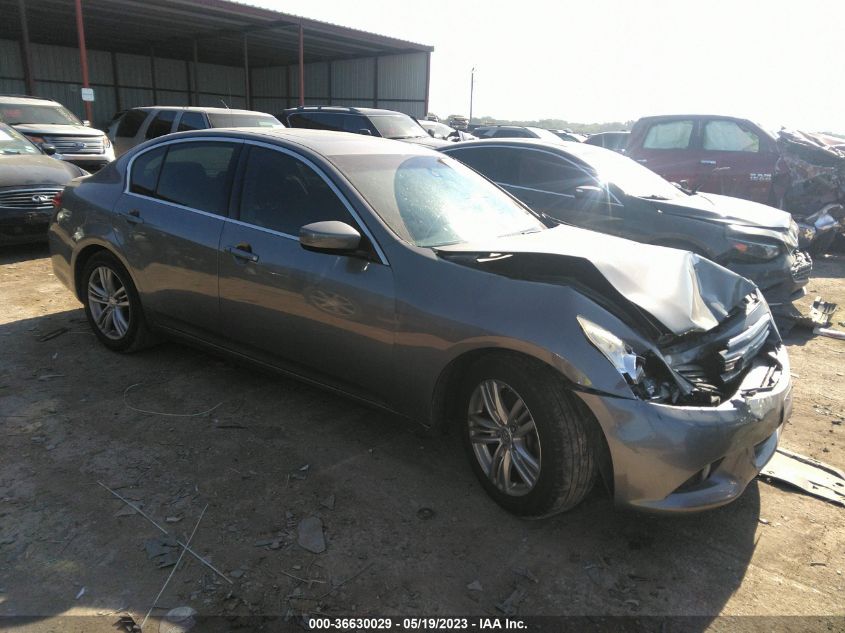 2013 INFINITI G37 SEDAN JOURNEY - JN1CV6APXDM722638