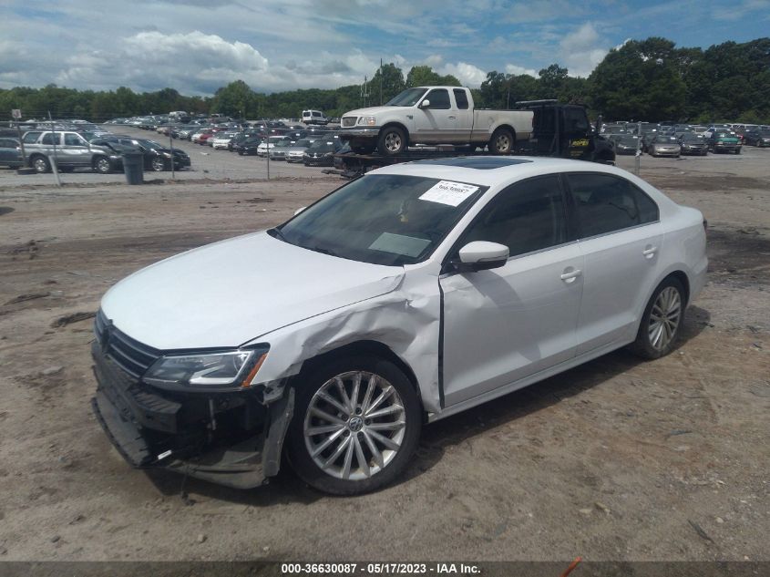 2016 VOLKSWAGEN JETTA SEDAN 1.8T SEL - 3VWL07AJ4GM397150