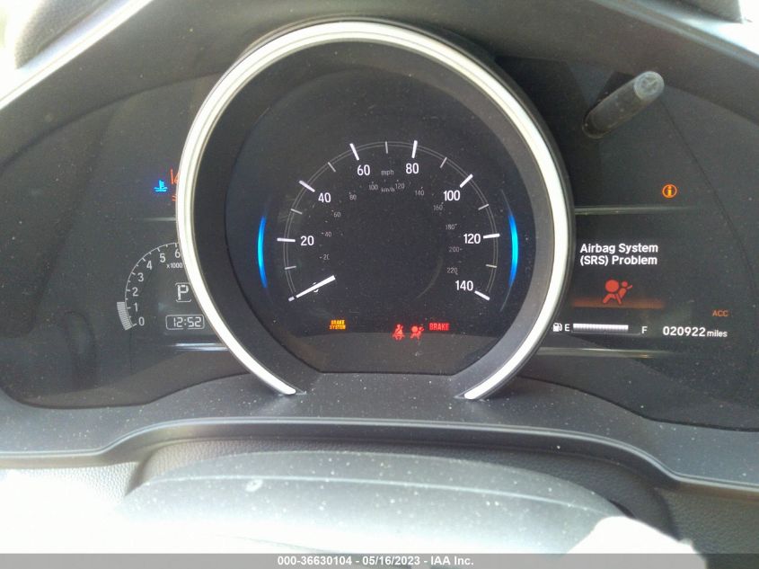 2020 HONDA FIT EX - 3HGGK5H85LM730120