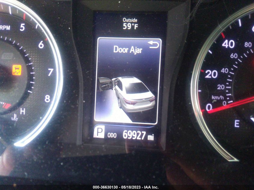 2017 TOYOTA CAMRY XLE/SE/LE/XSE - 4T1BF1FK6HU433554