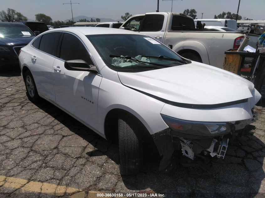 VIN 1G1ZB5ST8JF189381 2018 CHEVROLET MALIBU LS