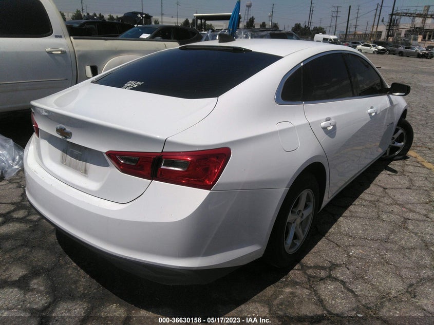 VIN 1G1ZB5ST8JF189381 2018 CHEVROLET MALIBU LS