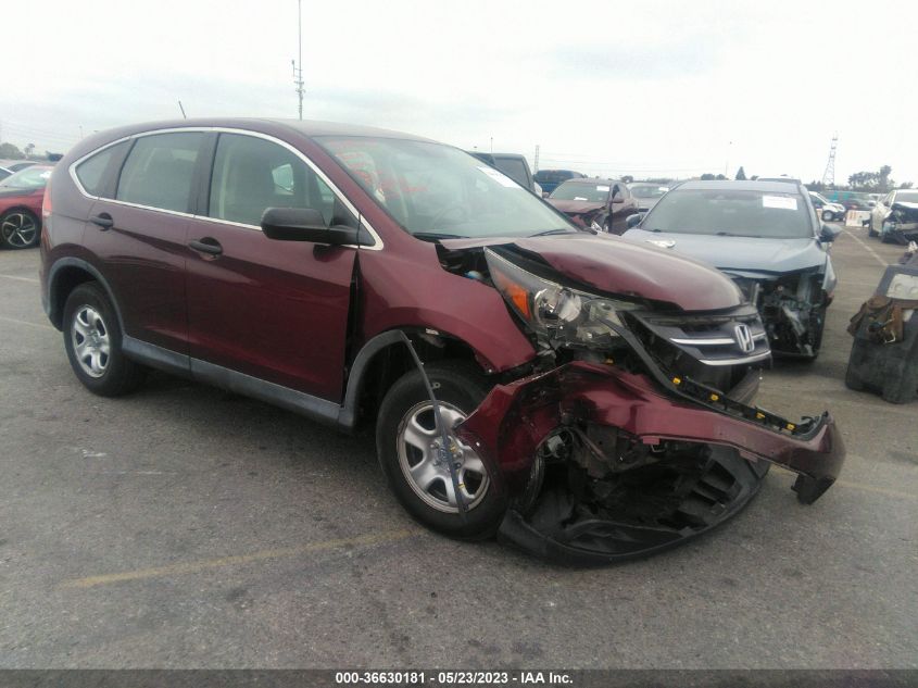 2013 HONDA CR-V LX - 5J6RM3H30DL023921