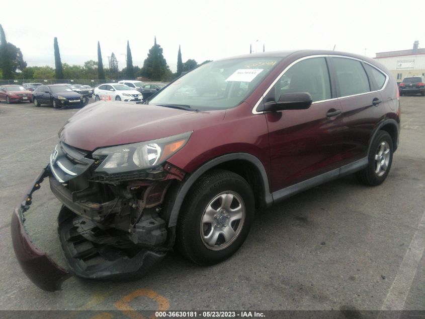 2013 HONDA CR-V LX - 5J6RM3H30DL023921