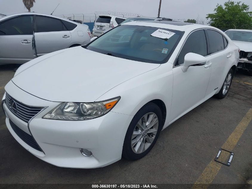 2013 LEXUS ES 300H HYBRID JTHBW1GG7D2018312