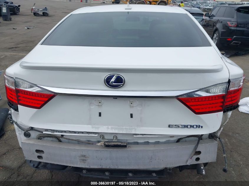 2013 LEXUS ES 300H HYBRID JTHBW1GG7D2018312
