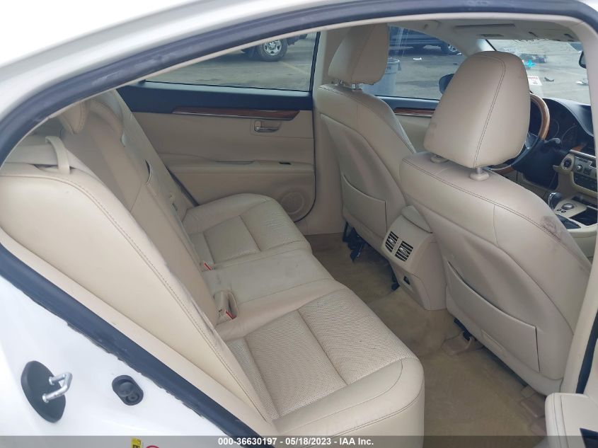2013 LEXUS ES 300H HYBRID JTHBW1GG7D2018312