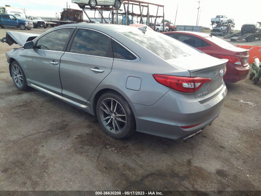 2015 HYUNDAI SONATA 2.0T SPORT - 5NPE34AB2FH095905