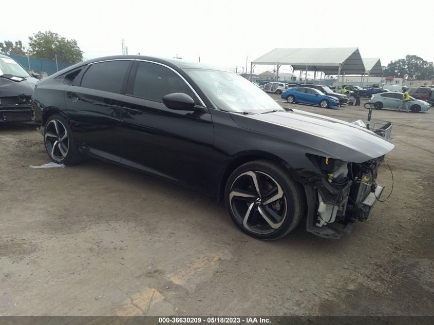 2021 HONDA ACCORD SEDAN SPORT - 1HGCV1F3XMA004709