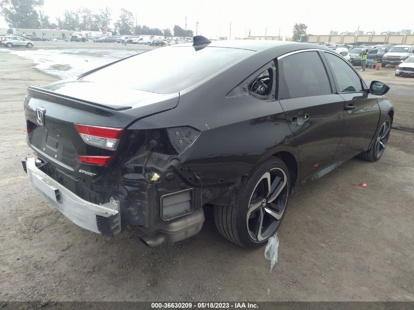 2021 HONDA ACCORD SEDAN SPORT - 1HGCV1F3XMA004709
