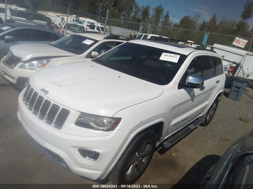 2014 JEEP GRAND CHEROKEE OVERLAND - 1C4RJFCGXEC146976