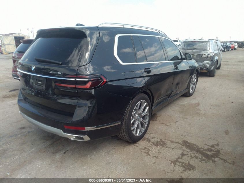 2023 BMW X7 XDRIVE40I - 5UX23EM0XP9S02176
