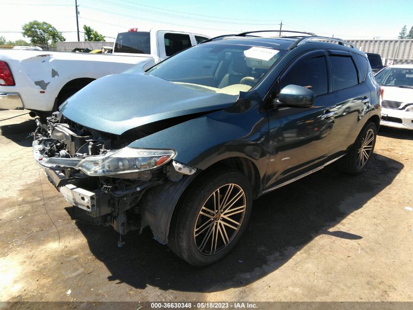 2013 NISSAN MURANO LE - JN8AZ1MUXDW207564