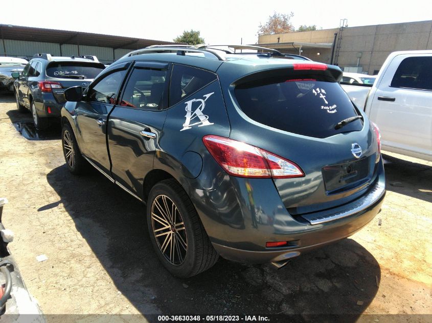 2013 NISSAN MURANO LE - JN8AZ1MUXDW207564