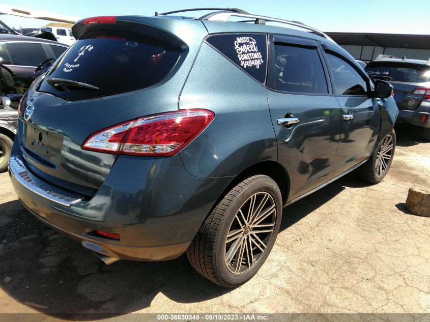 2013 NISSAN MURANO LE - JN8AZ1MUXDW207564