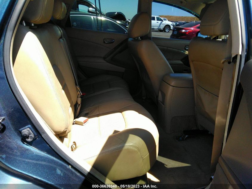 2013 NISSAN MURANO LE - JN8AZ1MUXDW207564