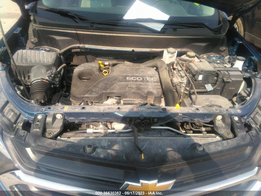 2021 CHEVROLET EQUINOX LT - 3GNAXUEV5ML385387