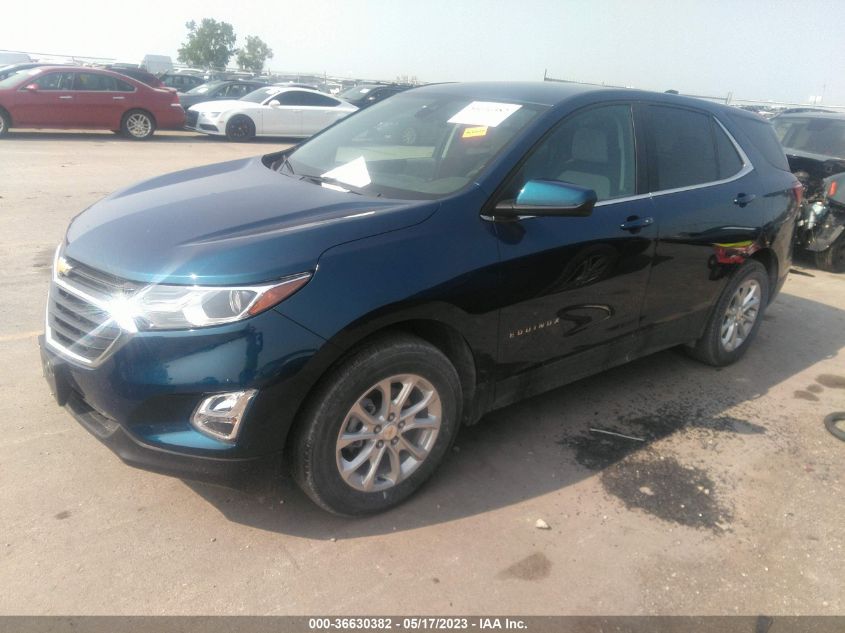 2021 CHEVROLET EQUINOX LT - 3GNAXUEV5ML385387